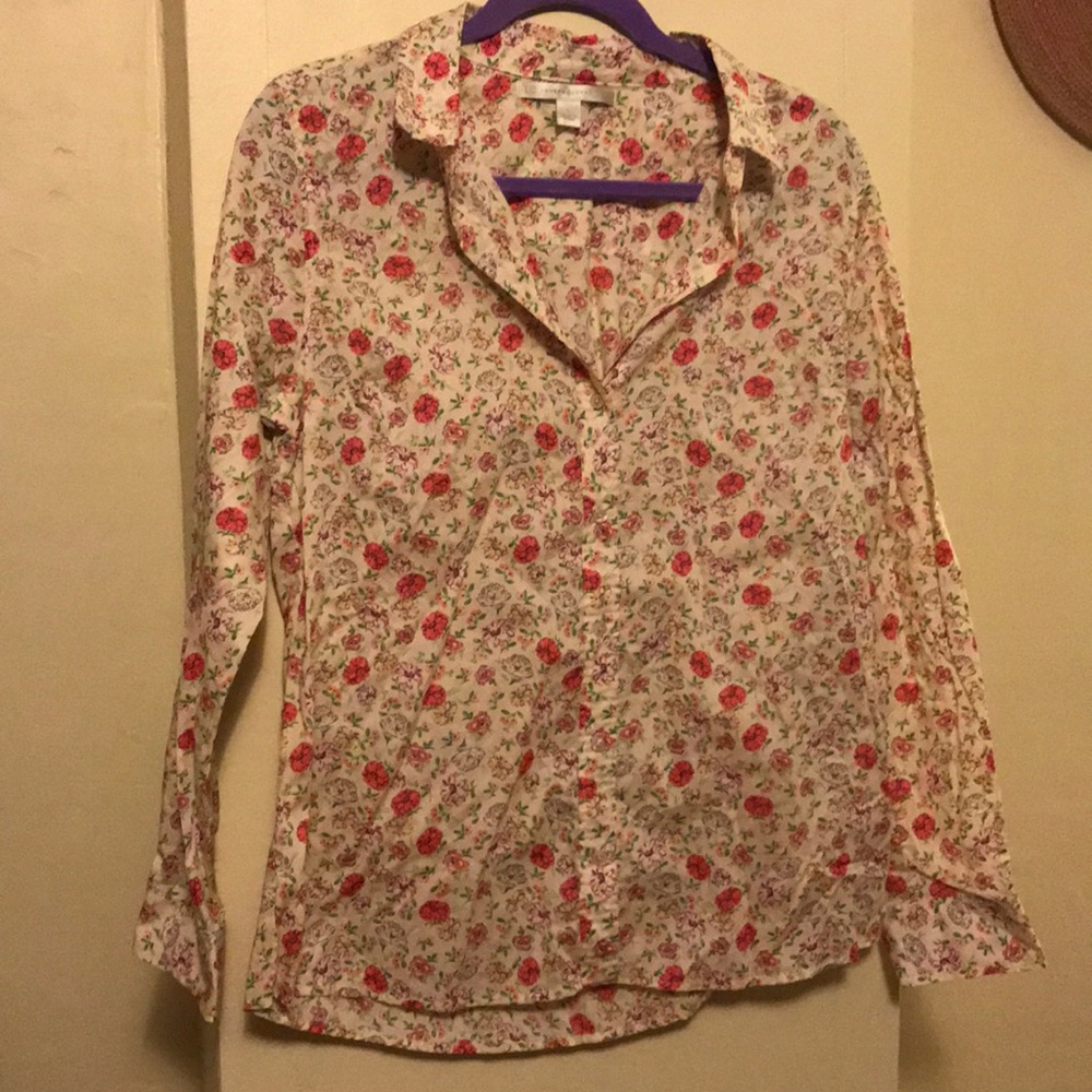 Lauren Conrad Floral blouse